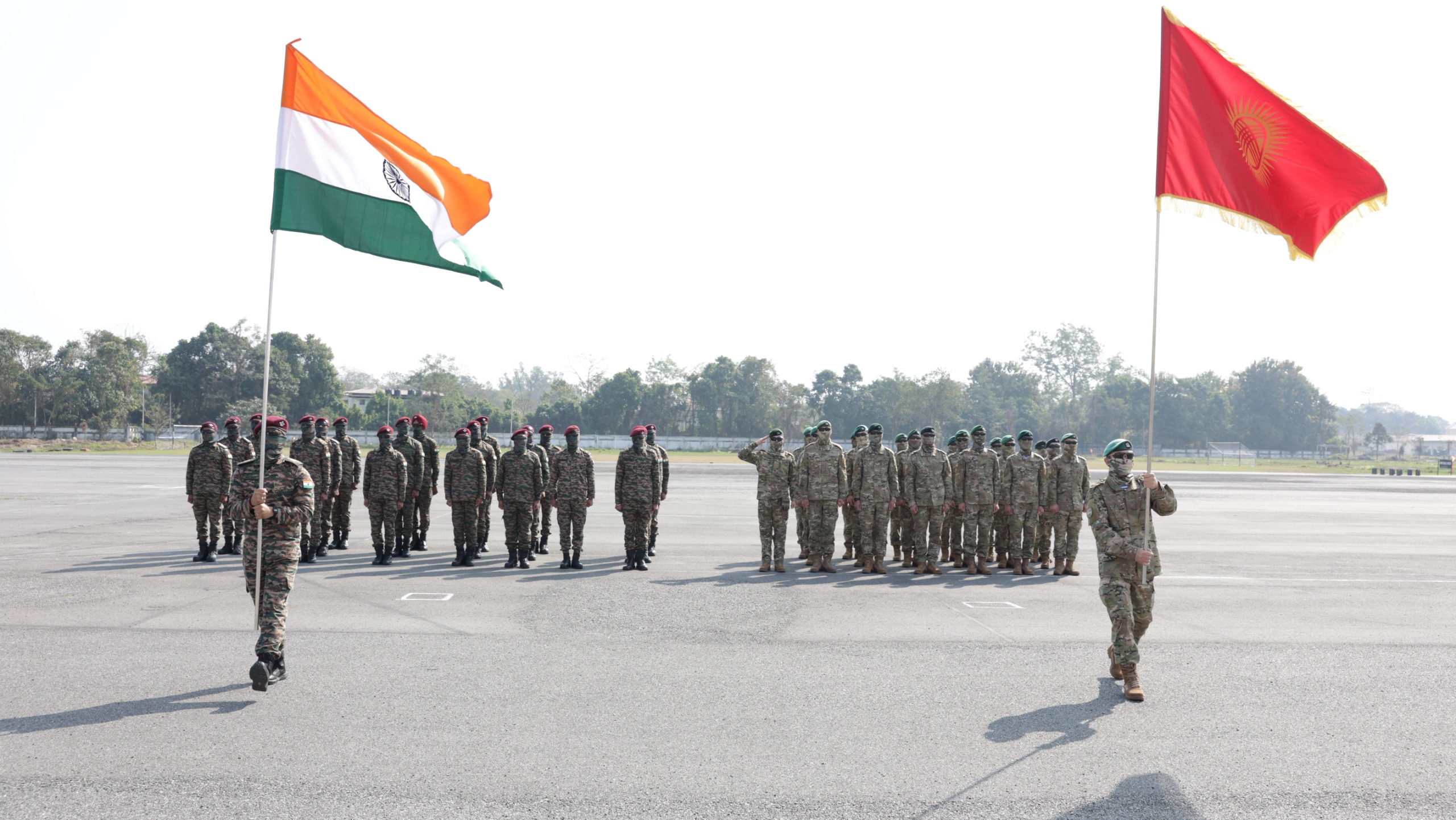 India-Kyrgyzstan Joint Special Forces Exercise Khanjar Commences in Assam